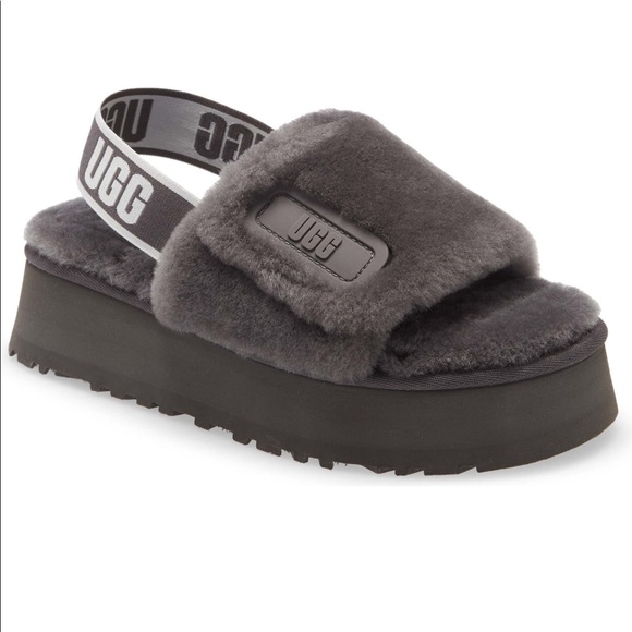 Ugg Disco Shearling Slingback Slipper - Picture 1 of 5